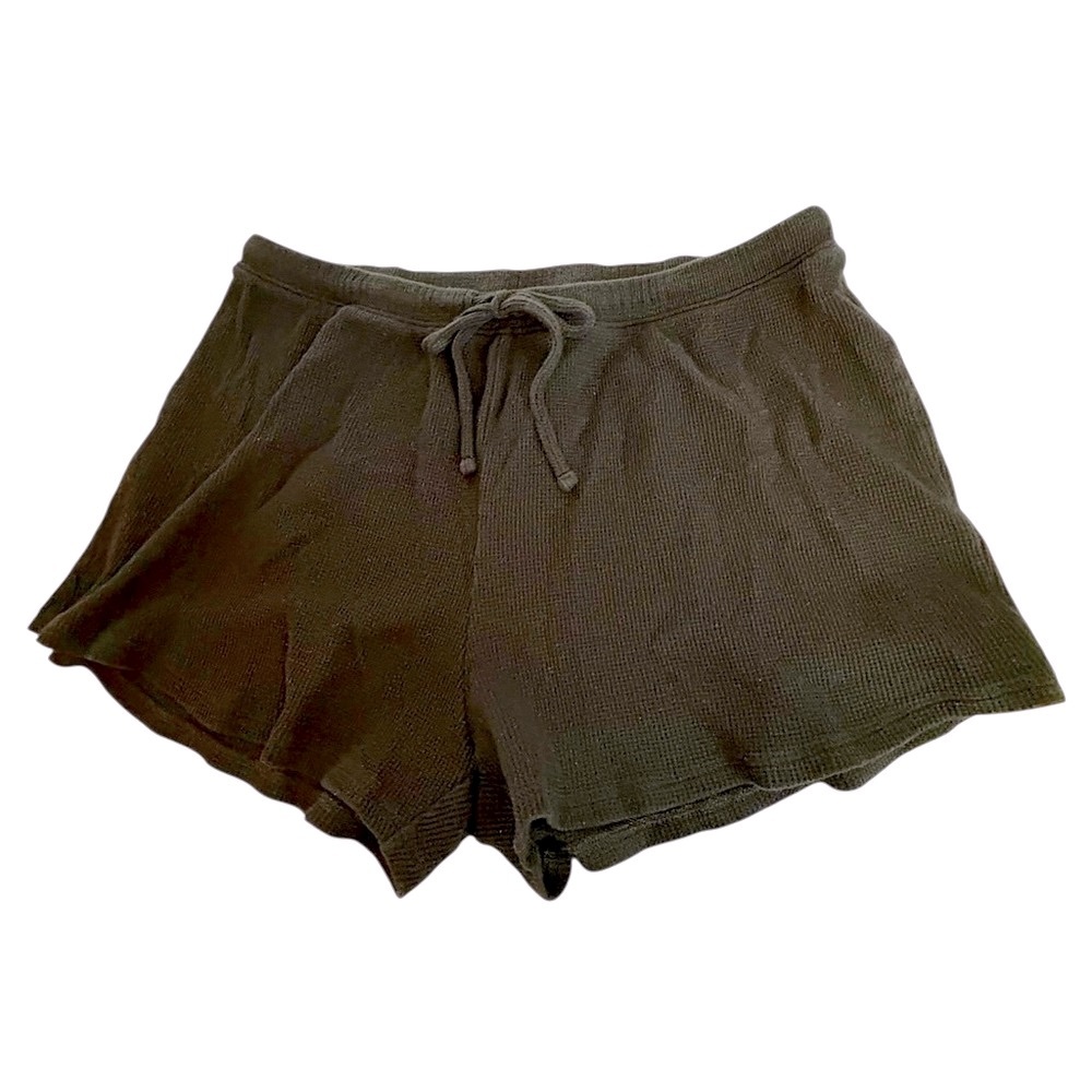 Old Navy black cotton knit lounge shorts